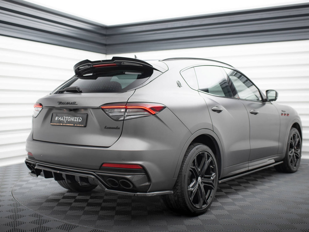 Maxton rear splitter (vertical bars) maserati levante trofeo mk1 2 Maxton rear splitter (vertical bars) maserati levante trofeo mk1 - image 2