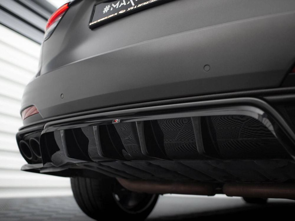 Maxton rear splitter (vertical bars) maserati levante trofeo mk1 6 Maxton rear splitter (vertical bars) maserati levante trofeo mk1 - image 6