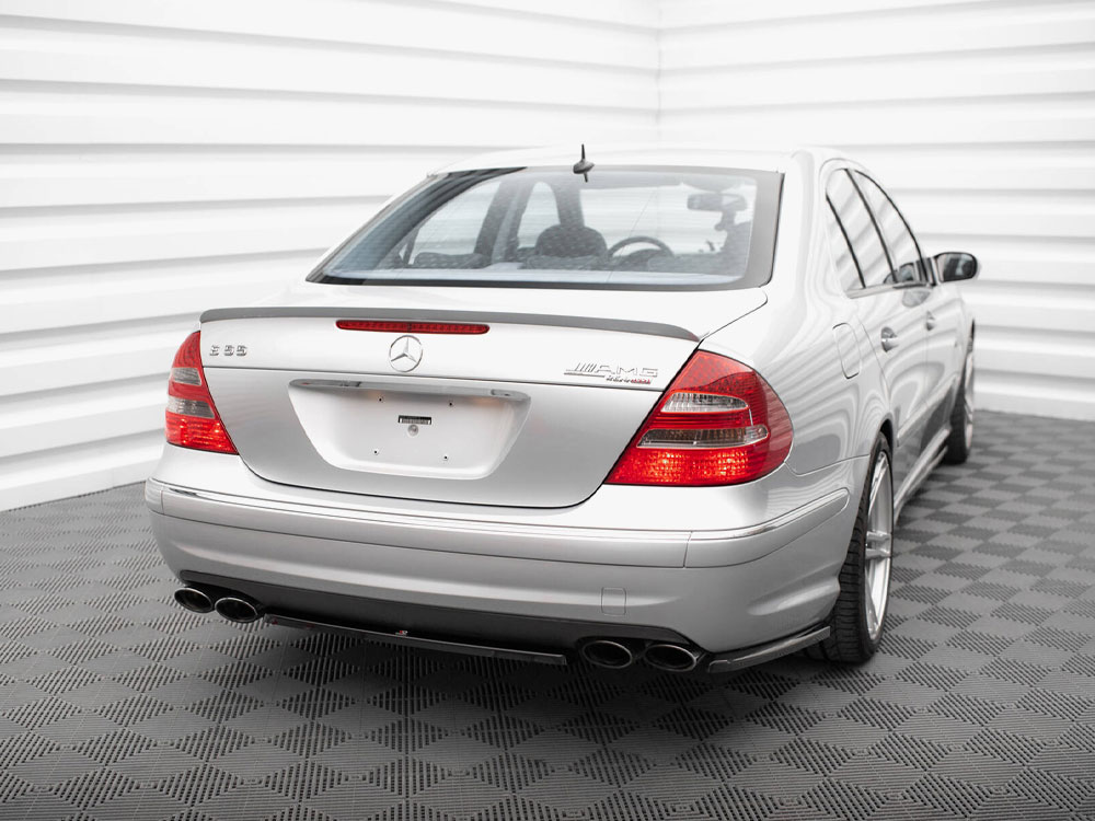 Maxton central rear splitter mercedes-benz e 55 amg w211 2 Maxton central rear splitter mercedes-benz e 55 amg w211 - image 2