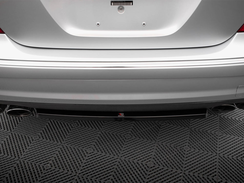 Maxton central rear splitter mercedes-benz e 55 amg w211 3 Maxton central rear splitter mercedes-benz e 55 amg w211 - image 3
