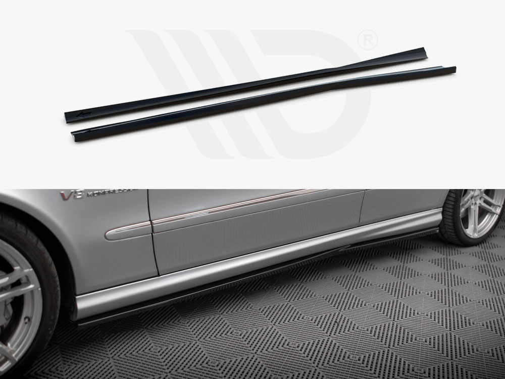 Maxton side skirts diffusers mercedes-benz e55 amg w211 1 Maxton side skirts diffusers mercedes-benz e55 amg w211