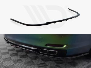 Maxton Central Rear Splitter (Vertical Bars) BMW 7 Series F01