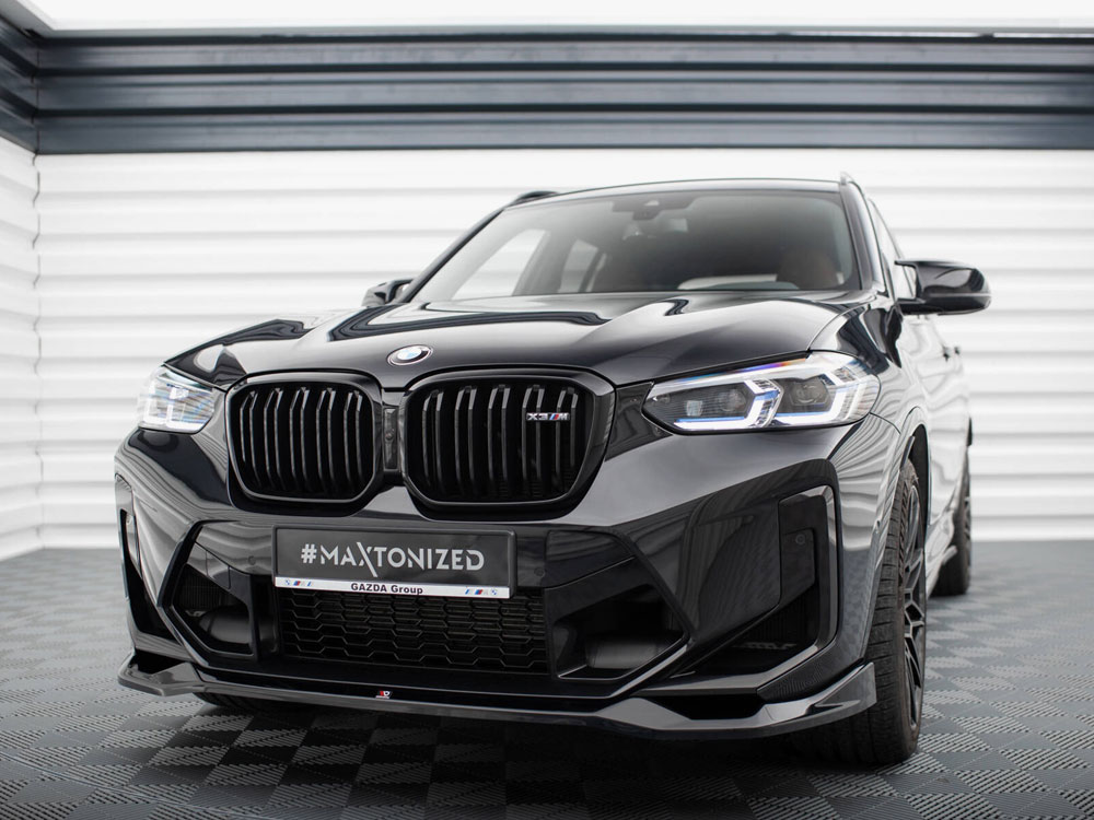 Maxton front splitter v2 bmw x3 m f97 facelift models 2 Maxton front splitter v2 bmw x3 m f97 facelift models - image 2