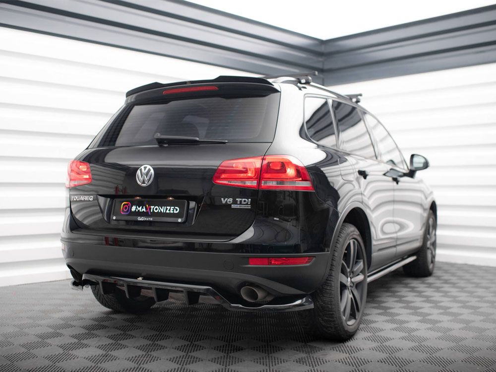 Maxton spoiler cap volkswagen touareg mk2 2 Maxton spoiler cap volkswagen touareg mk2 - image 2