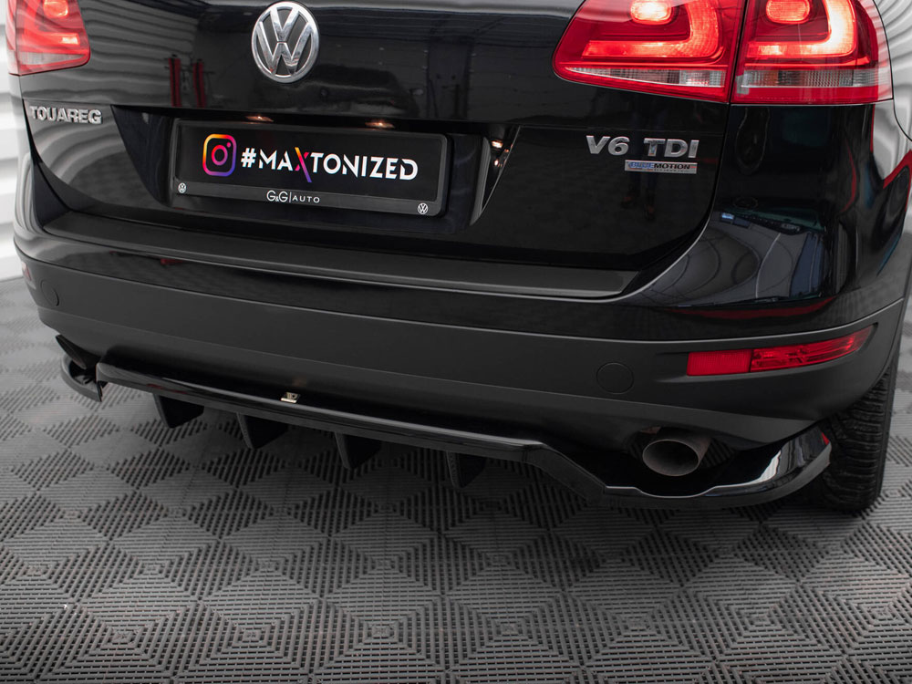 Maxton rear splitter (vertical bars) volkswagen touareg mk2 4 Maxton rear splitter (vertical bars) volkswagen touareg mk2 - image 4
