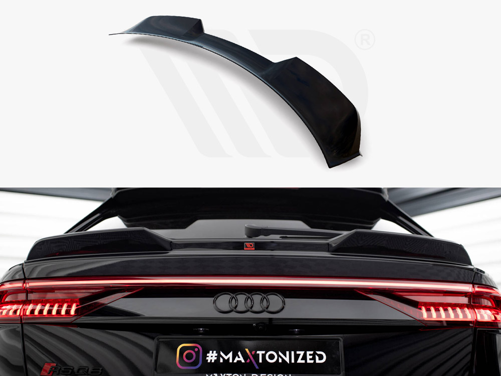 Maxton lower spoiler cap 3d audi q8/rsq8/sq8/q8 s-line mk1 1 Maxton lower spoiler cap 3d audi q8/rsq8/sq8/q8 s-line mk1