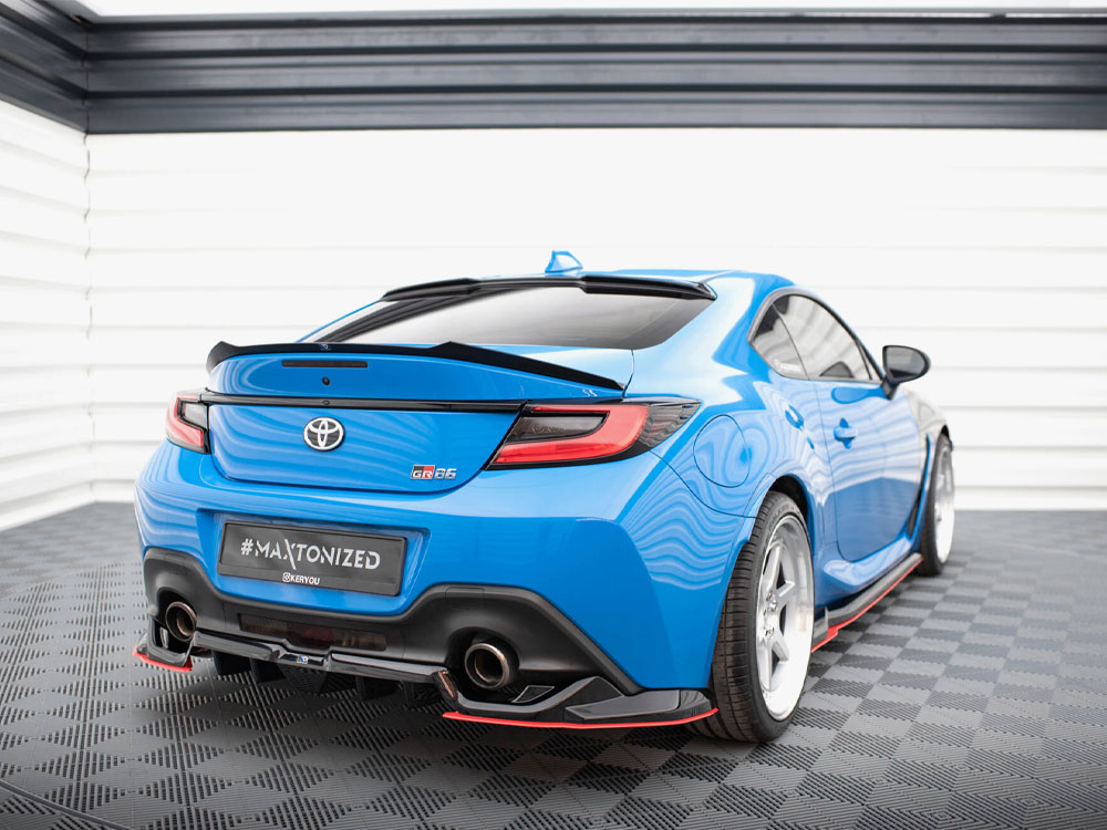 Maxton central rear splitter (vertical bars) v2 toyota gr86 mk1 3 Maxton central rear splitter (vertical bars) v2 toyota gr86 mk1 - image 3