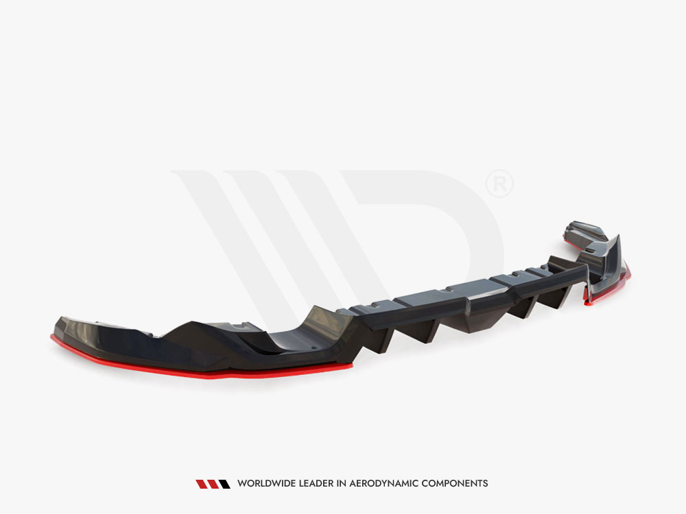 Maxton central rear splitter (vertical bars) v2 toyota gr86 mk1 7 Maxton central rear splitter (vertical bars) v2 toyota gr86 mk1 - image 7