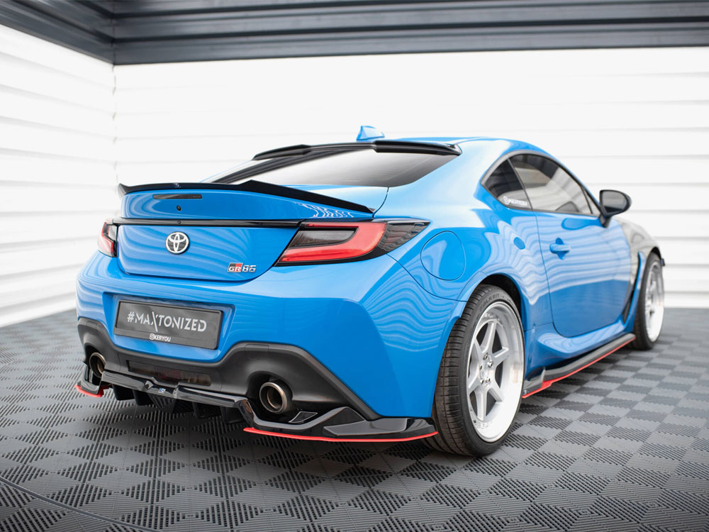 Maxton central rear splitter (vertical bars) v2 toyota gr86 mk1 2 Maxton central rear splitter (vertical bars) v2 toyota gr86 mk1 - image 2