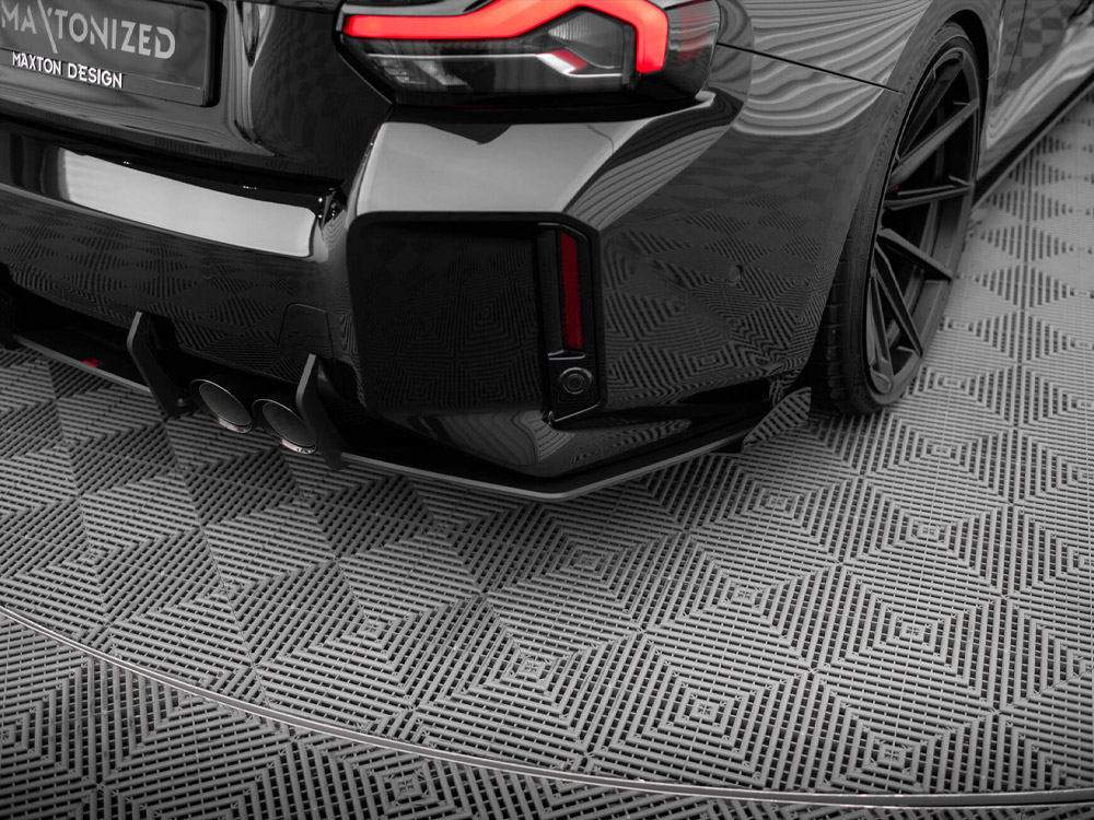 Maxton street pro rear side splitters v1 + flaps bmw m2 (g87) 3 Maxton street pro rear side splitters v1 + flaps bmw m2 (g87) - image 3