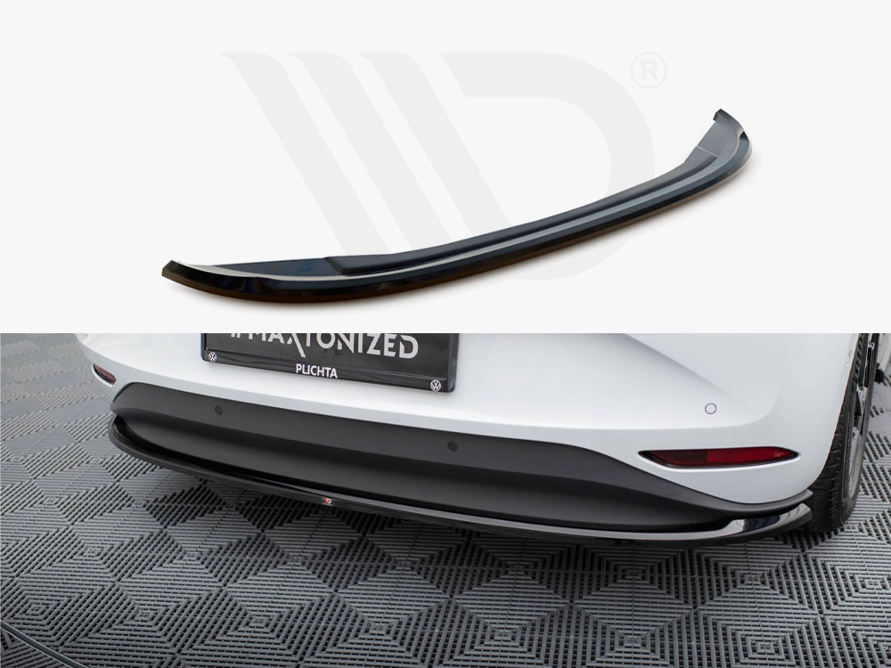 Maxton central rear splitter volkswagen id. 3 mk1 1 Maxton central rear splitter volkswagen id. 3 mk1