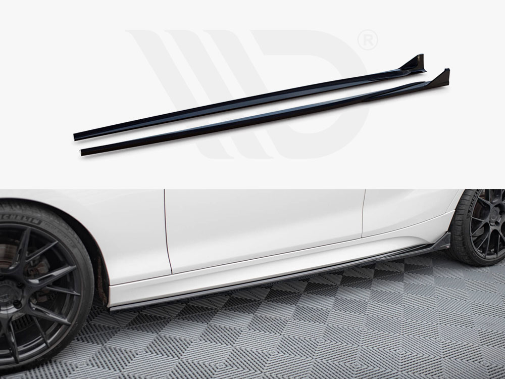 Maxton side skirts diffusers v3 csl look bmw 1 series m-pack/m140i f20 facelift models 1 Maxton side skirts diffusers v3 csl look bmw 1 series m-pack/m140i f20 facelift models