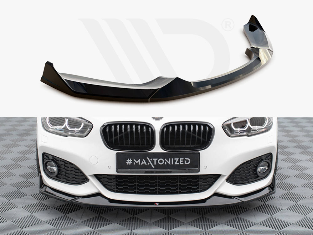 Maxton front splitter v4 csl look bmw 1 series m-pack/m140i f20 facelift models 1 Maxton front splitter v4 csl look bmw 1 series m-pack/m140i f20 facelift models