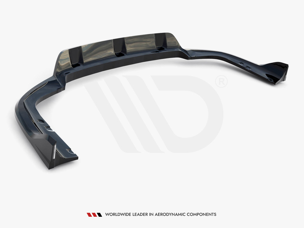 Maxton central rear splitter (vertical bars) v2 bmw x6 m-pack g06 facelift models 6 Maxton central rear splitter (vertical bars) v2 bmw x6 m-pack g06 facelift models - image 6