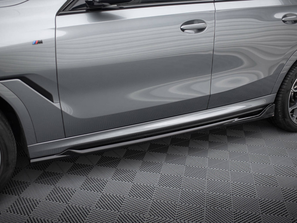 Maxton side skirts diffusers v2 bmw x6 m-pack g06 facelift models 3 Maxton side skirts diffusers v2 bmw x6 m-pack g06 facelift models - image 3