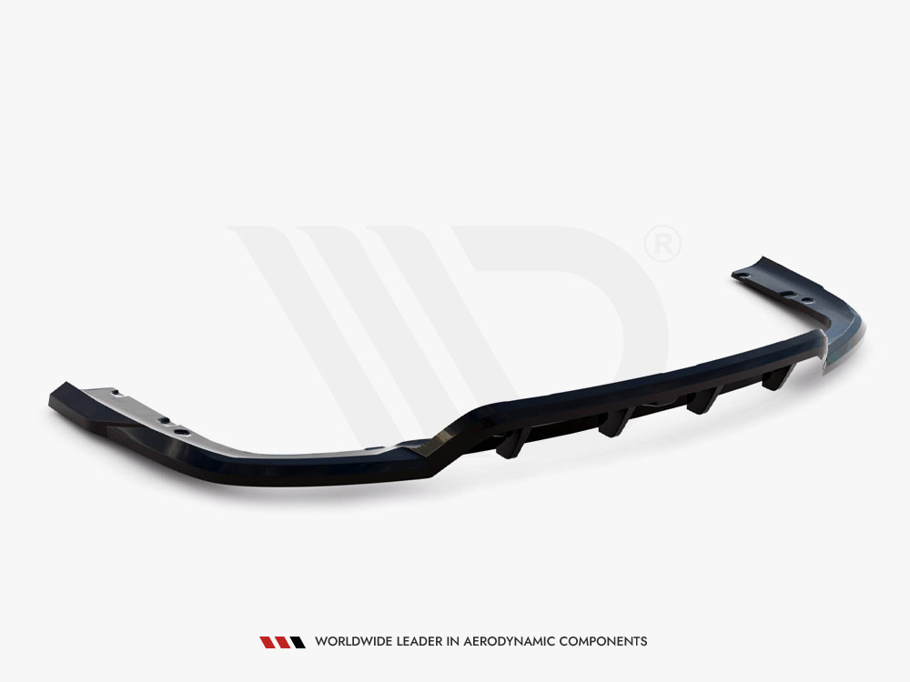 Maxton central rear splitter (vertical bars) v1 bmw x6 m-pack g06 facelift models 5 Maxton central rear splitter (vertical bars) v1 bmw x6 m-pack g06 facelift models - image 5