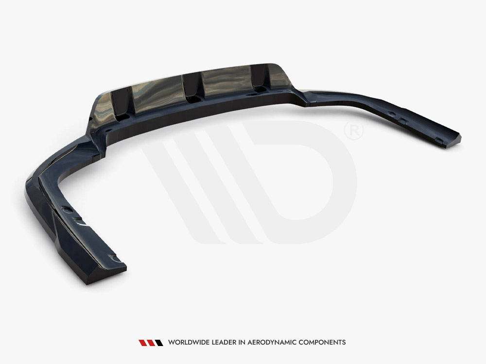 Maxton central rear splitter (vertical bars) v1 bmw x6 m-pack g06 facelift models 6 Maxton central rear splitter (vertical bars) v1 bmw x6 m-pack g06 facelift models - image 6