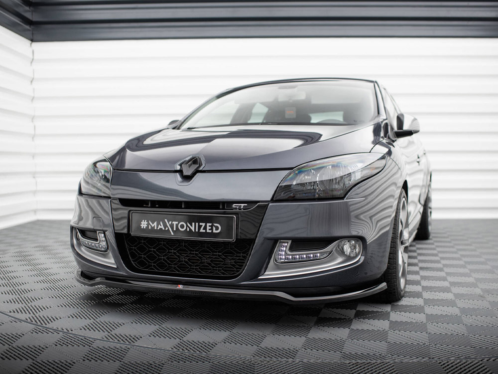 Maxton front splitter v1 renault megane gt mk3 facelift models 2 Maxton front splitter v1 renault megane gt mk3 facelift models - image 2