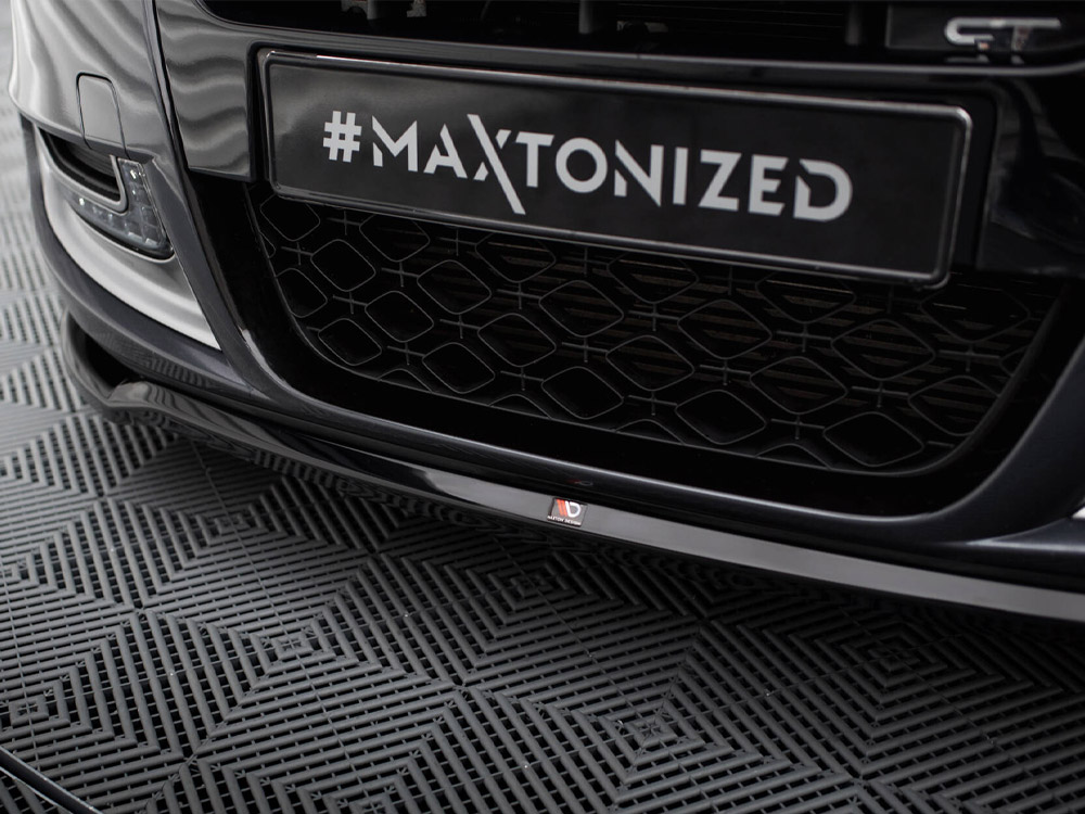 Maxton front splitter v1 renault megane gt mk3 facelift models 4 Maxton front splitter v1 renault megane gt mk3 facelift models - image 4