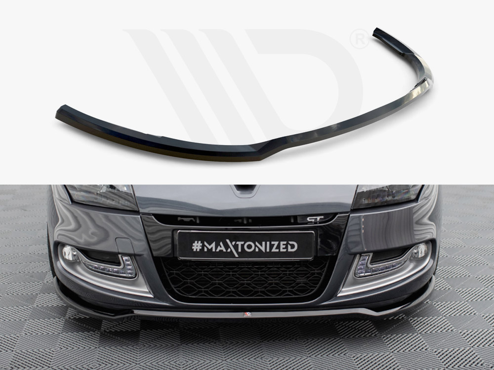 Maxton front splitter v1 renault megane gt mk3 facelift models 1 Maxton front splitter v1 renault megane gt mk3 facelift models