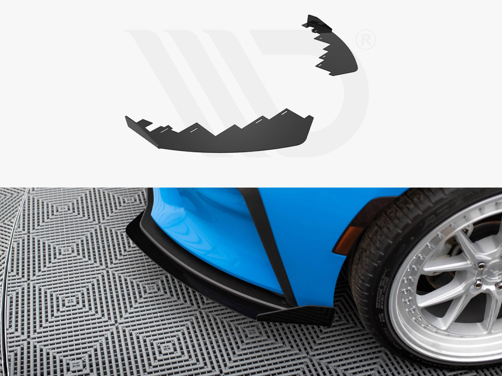 Maxton front flaps toyota gr86 mk1 1 Maxton front flaps toyota gr86 mk1