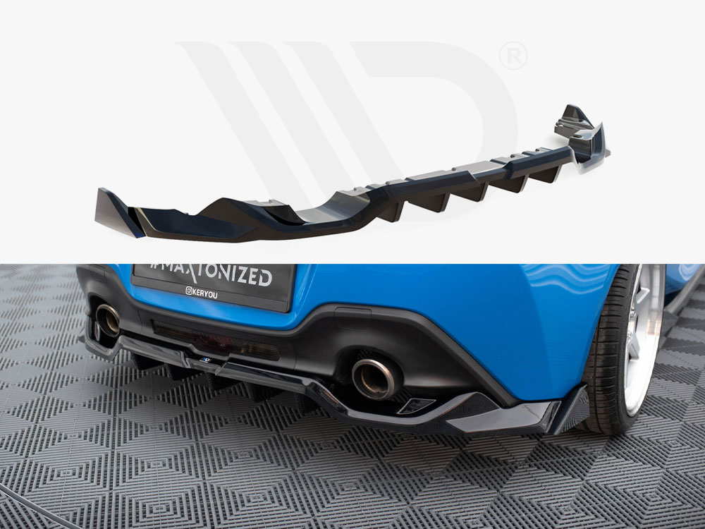 Maxton rear splitter (vertical bars) v3 toyota gr86 mk1 1 Maxton rear splitter (vertical bars) v3 toyota gr86 mk1