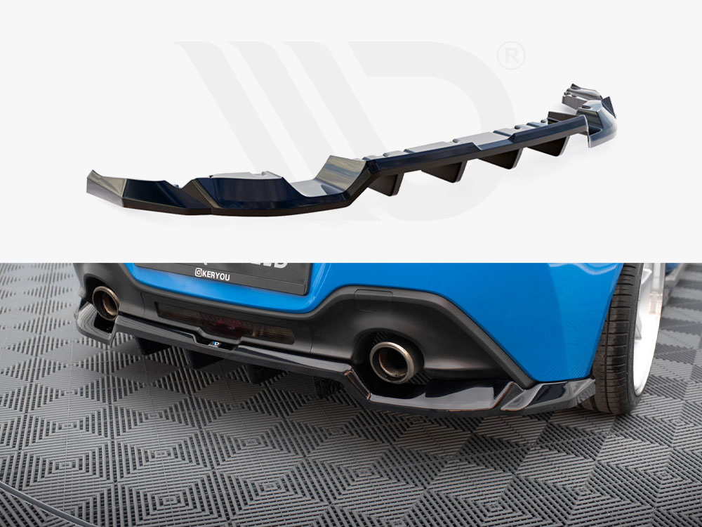 Maxton rear splitter (vertical bars) v1 toyota gr86 mk1 1 Maxton rear splitter (vertical bars) v1 toyota gr86 mk1