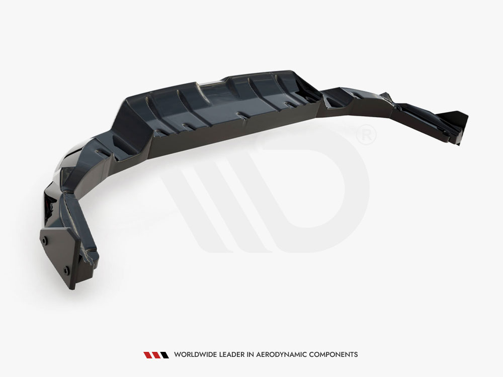 Maxton central rear splitter (vertical bars) v1 + flaps toyota gr86 mk1 8 Maxton central rear splitter (vertical bars) v1 + flaps toyota gr86 mk1 - image 8