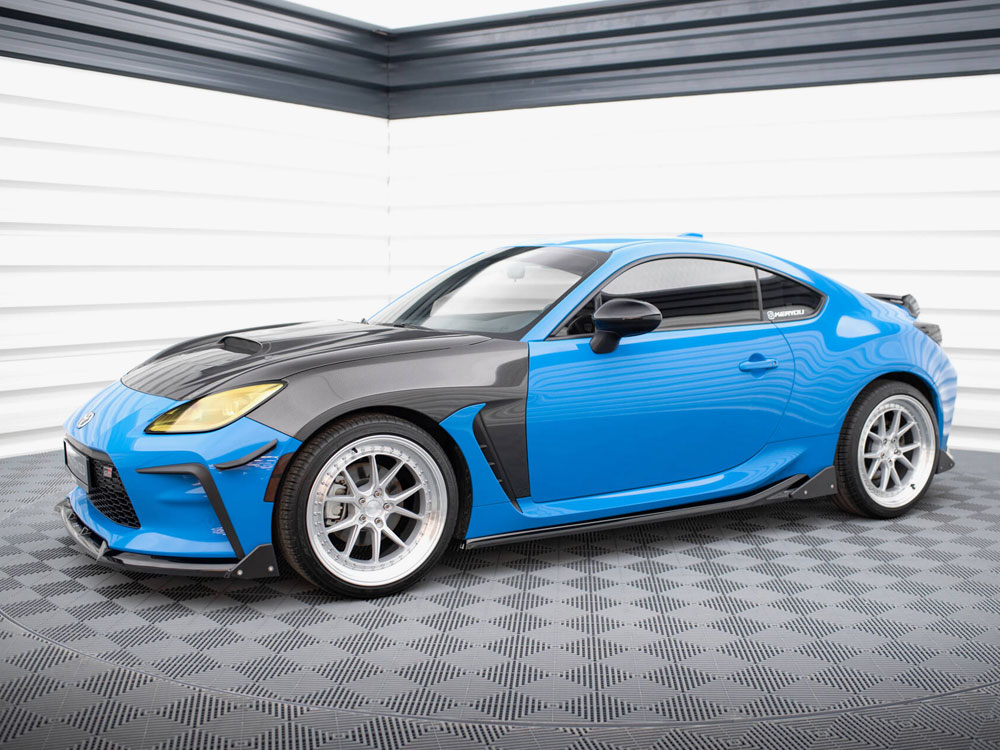 Maxton side skirts diffusers v1 + flaps toyota gr86 mk1 2 Maxton side skirts diffusers v1 + flaps toyota gr86 mk1 - image 2