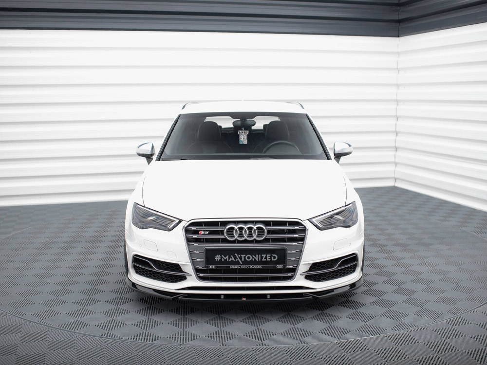 Maxton front splitter v2 audi s3/a3 s-line sportback/hatchback 8v 3 Maxton front splitter v2 audi s3/a3 s-line sportback/hatchback 8v - image 3