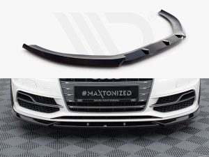 Maxton Front Splitter V2 Audi S3/A3 S-Line Sportback/Hatchback 8V