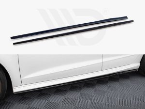 Maxton Side Skirts Diffusers Audi S3/A3 S-Line Sportback 8V