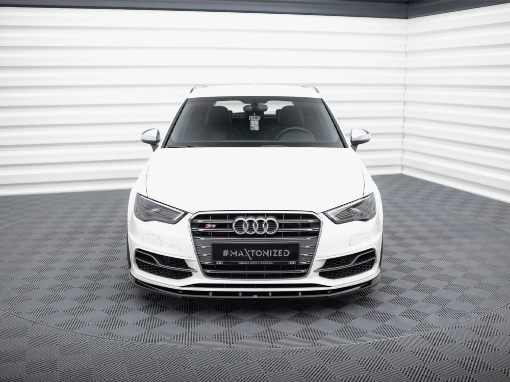 Maxton front splitter v1 audi s3/a3 s-line sportback/hatchback 8v 3 Maxton front splitter v1 audi s3/a3 s-line sportback/hatchback 8v - image 3