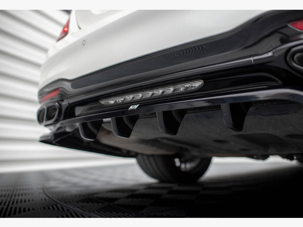 Maxton rear splitter (vertical bars) mercedes-benz s amg-line w222 facelift models 5 Maxton rear splitter (vertical bars) mercedes-benz s amg-line w222 facelift models - image 5