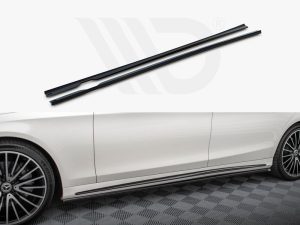 Maxton Side Skirts Diffusers V2 Mercedes-Benz S AMG-Line W222