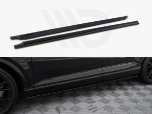 Maxton Side Skirts Diffusers V2 Audi SQ7/Q7 S-Line Mk2