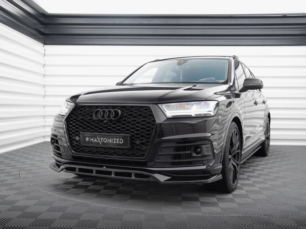 Maxton front splitter v2 audi sq7/q7 s-line mk2 2 Maxton front splitter v2 audi sq7/q7 s-line mk2 - image 2