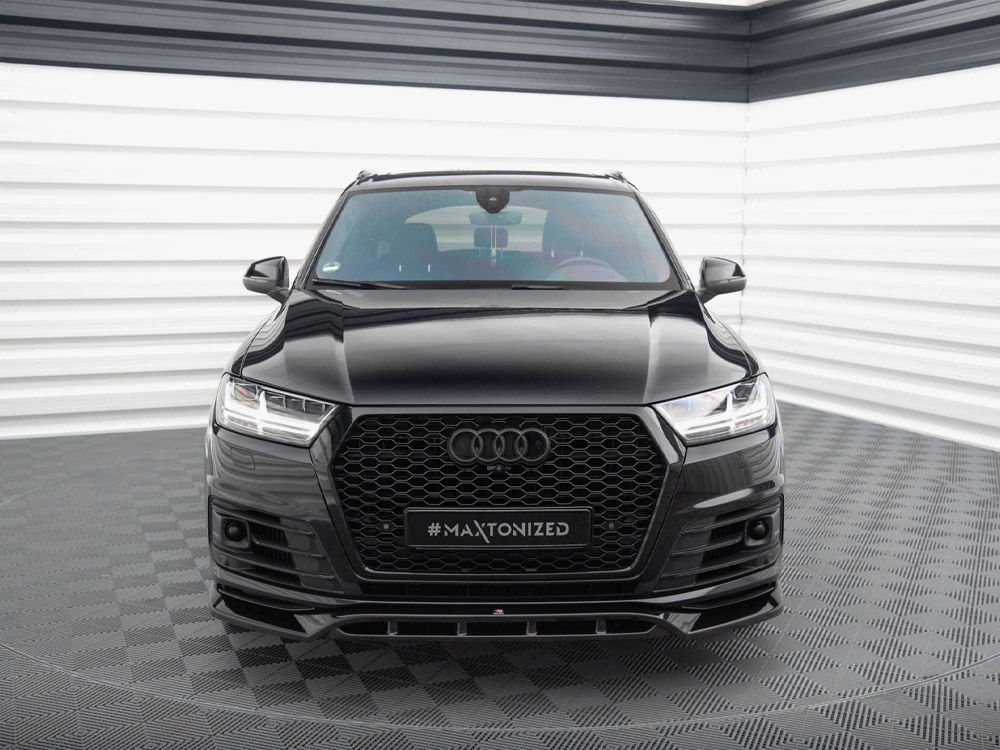 Maxton front splitter v2 audi sq7/q7 s-line mk2 3 Maxton front splitter v2 audi sq7/q7 s-line mk2 - image 3