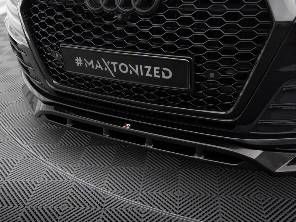 Maxton front splitter v2 audi sq7/q7 s-line mk2 4 Maxton front splitter v2 audi sq7/q7 s-line mk2 - image 4