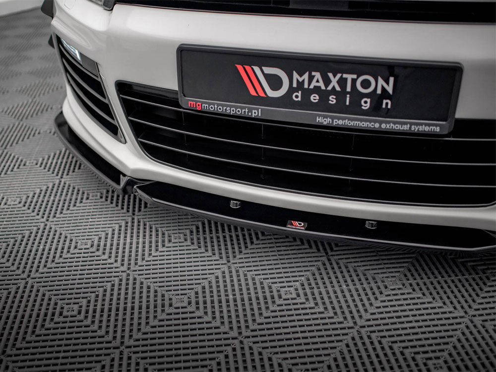 Maxton front splitter v3 volkswagen scirocco r mk3 4 Maxton front splitter v3 volkswagen scirocco r mk3 - image 4