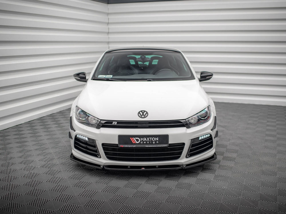Maxton front splitter v3 volkswagen scirocco r mk3 3 Maxton front splitter v3 volkswagen scirocco r mk3 - image 3