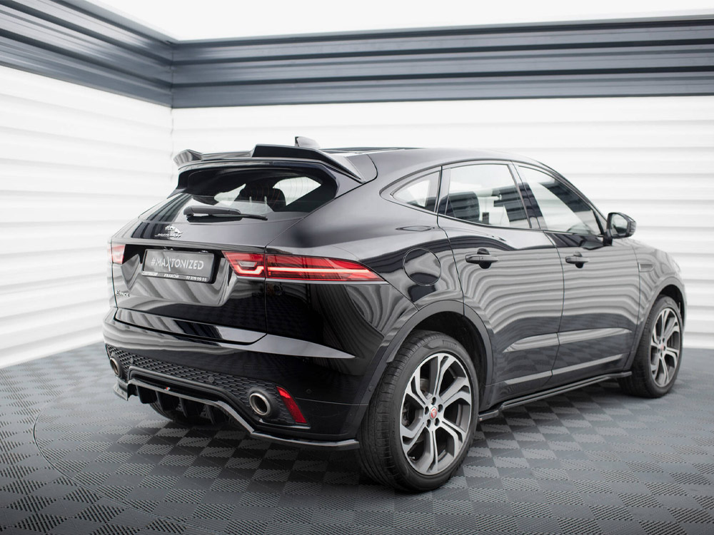 Maxton central rear splitter (vertical bars) jaguar e-pace r-dynamic mk1 2 Maxton central rear splitter (vertical bars) jaguar e-pace r-dynamic mk1 - image 2