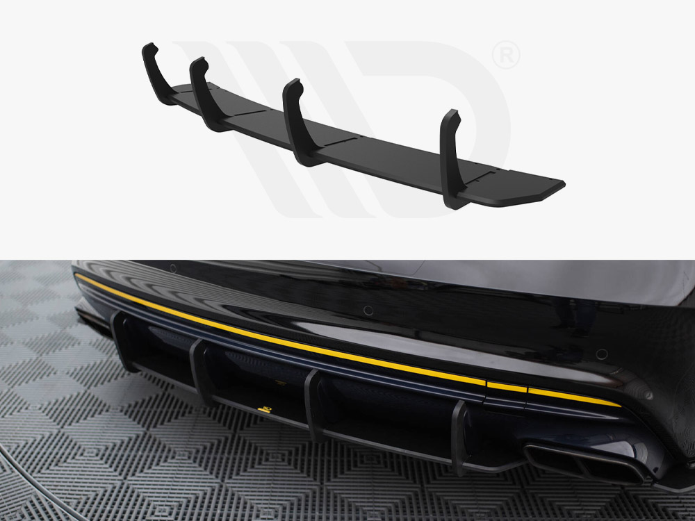 Maxton street pro rear diffuser mercedes-amg cla 45 c117 facelift models 1 Maxton street pro rear diffuser mercedes-amg cla 45 c117 facelift models