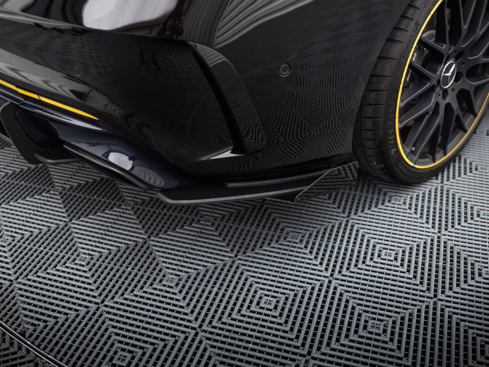 Maxton street pro rear side splitters + flaps mercedes-amg cla 45 c117 facelift models 3 Maxton street pro rear side splitters + flaps mercedes-amg cla 45 c117 facelift models - image 3