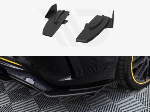 Maxton Street Pro Rear Side Splitters + Flaps Mercedes-AMG CLA 45 C117 Facelift Models