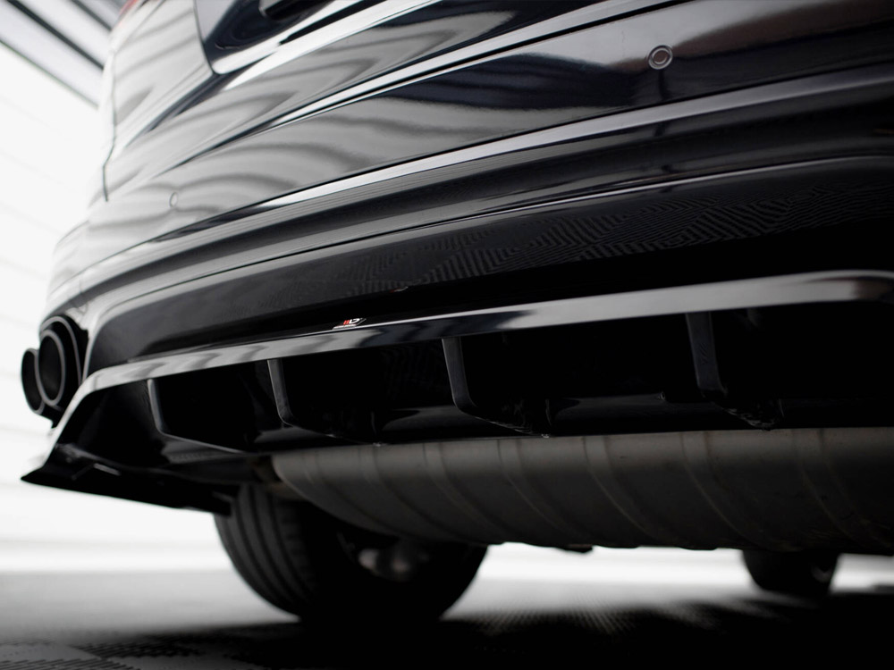 Maxton rear splitter (vertical bars) porsche cayenne mk2 facelift models 6 Maxton rear splitter (vertical bars) porsche cayenne mk2 facelift models - image 6