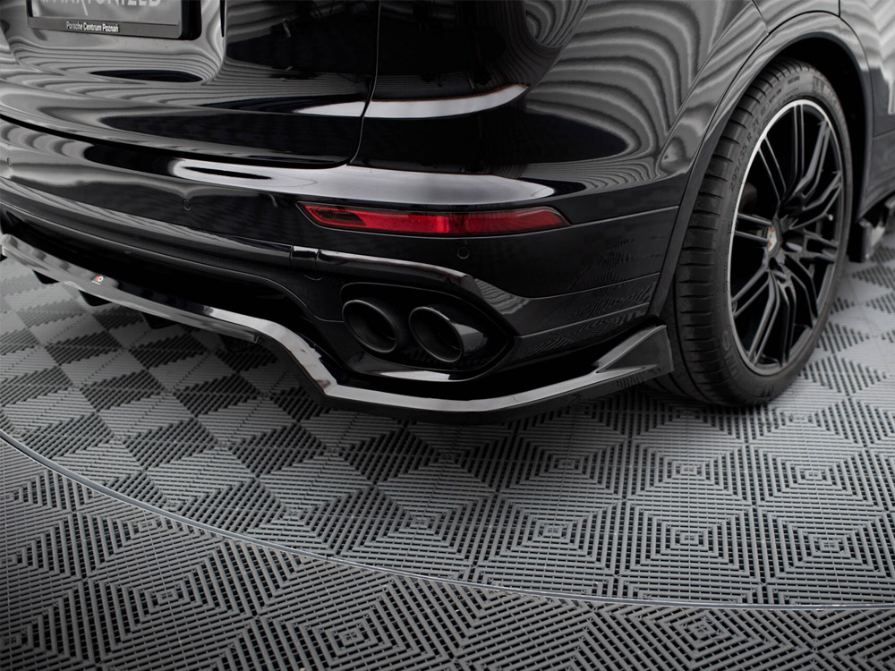 Maxton rear splitter (vertical bars) porsche cayenne mk2 facelift models 4 Maxton rear splitter (vertical bars) porsche cayenne mk2 facelift models - image 4