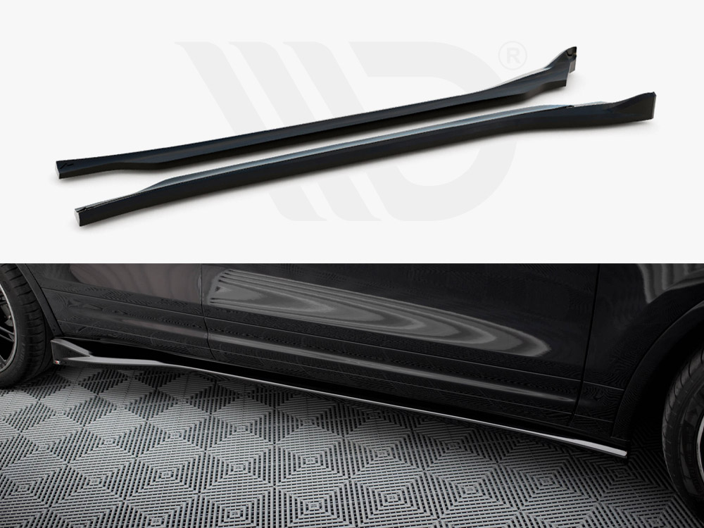 Maxton side skirts diffusers porsche cayenne mk2 facelift models 1 Maxton side skirts diffusers porsche cayenne mk2 facelift models