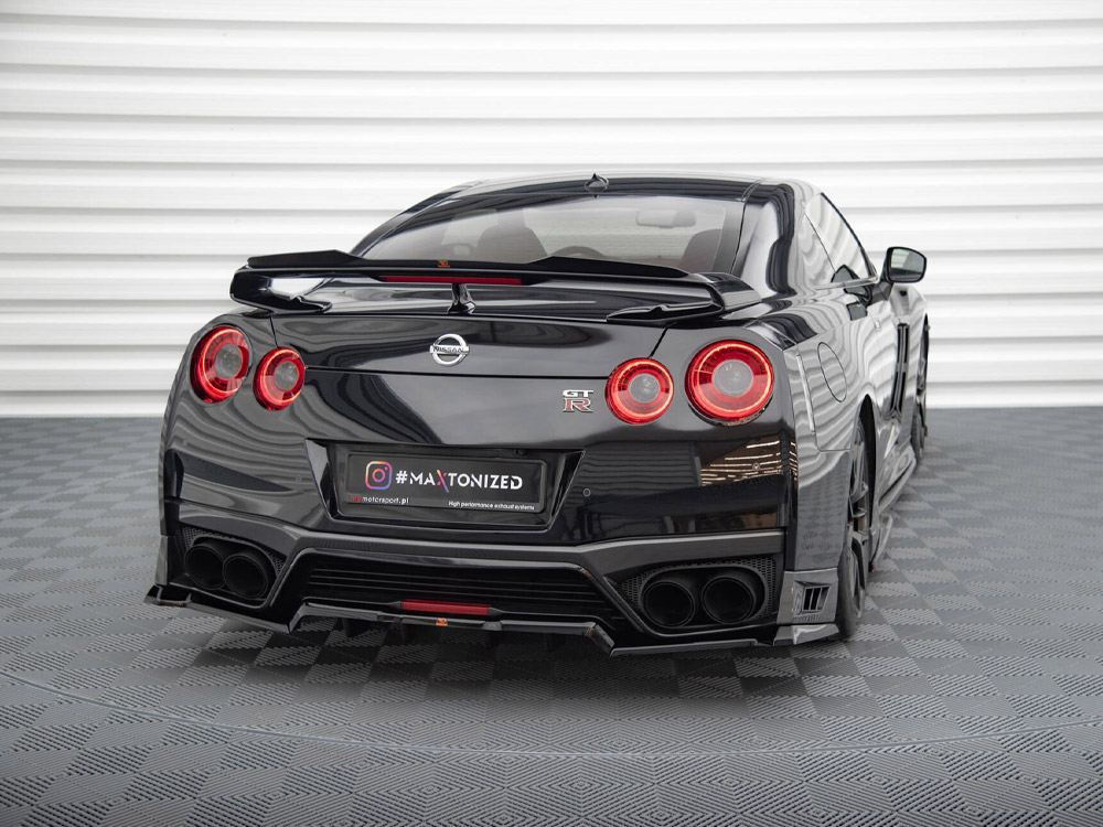 Maxton rear side splitters nissan gtr r35 facelift models 2 Maxton rear side splitters nissan gtr r35 facelift models - image 2