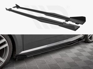 Maxton Street Pro Side Skirts Diffusers + Flaps Audi TT S/S-Line 8S